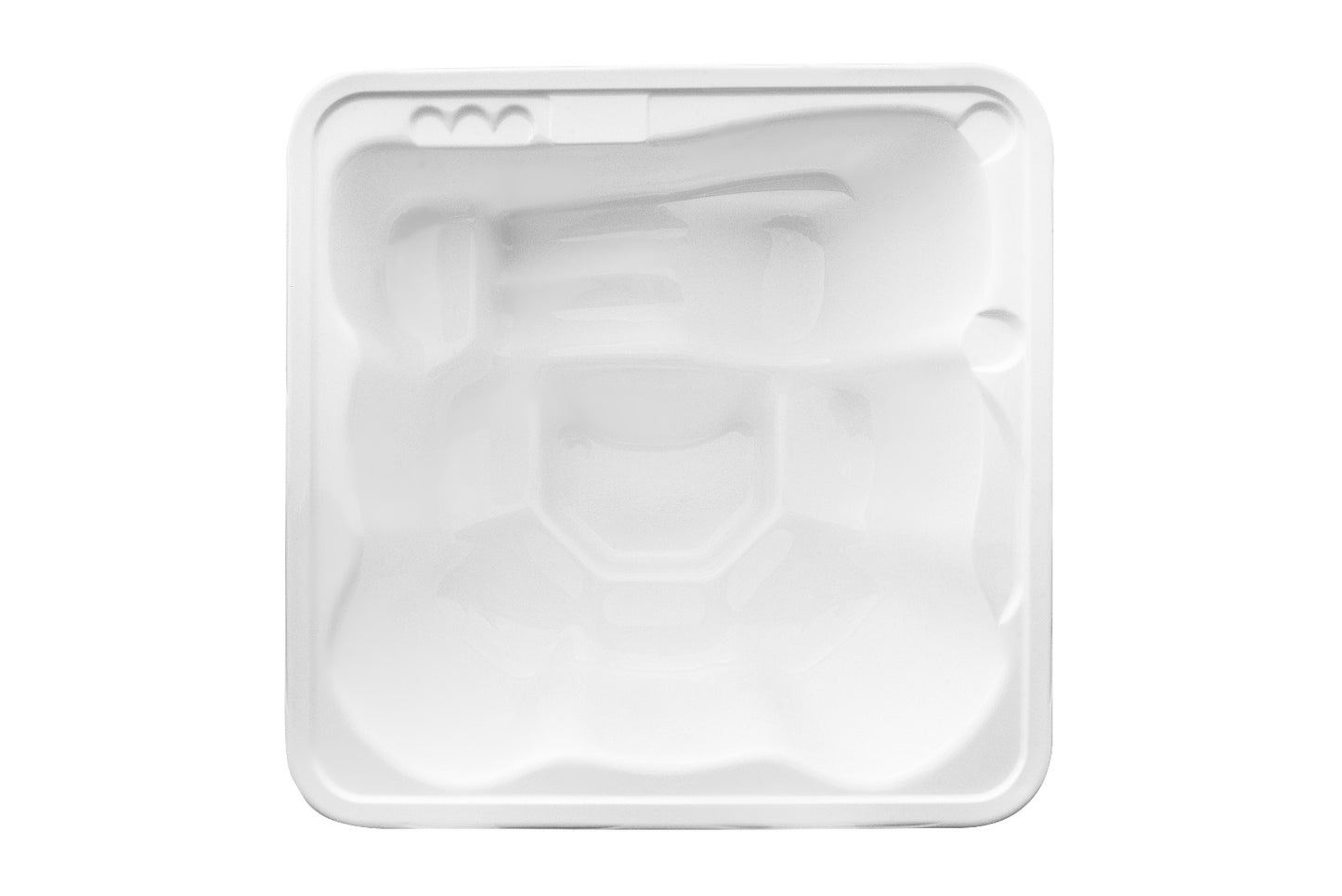 Quadro Hot Tub 220 cm inkl. internem Holzofen aus Acryl