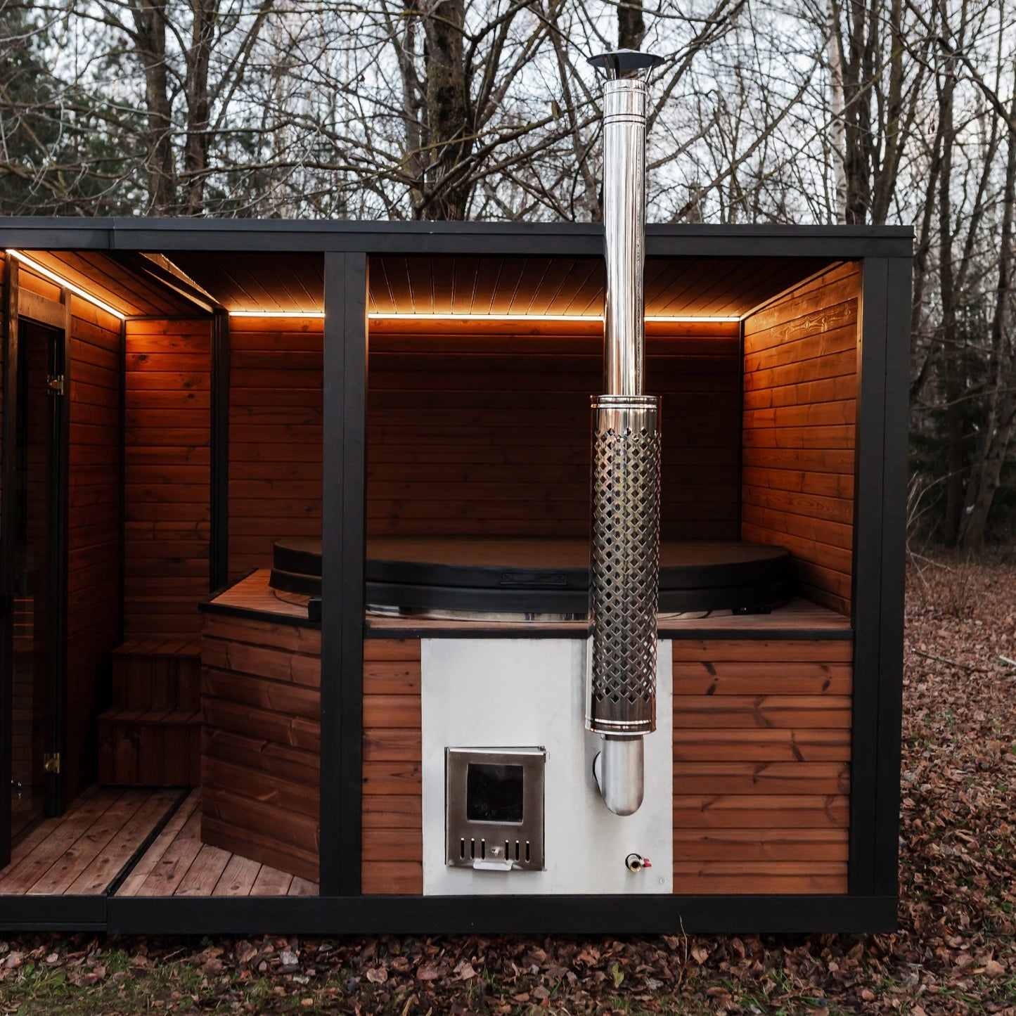 2in1 ModulSpa – Thermoholz