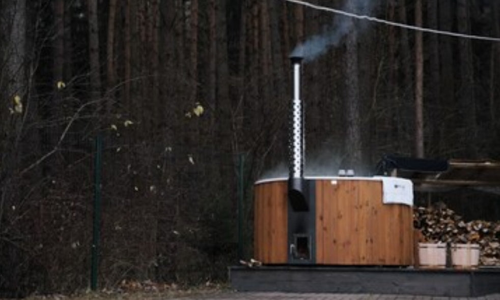 Runder Hot Tub (WPC) 200 cm