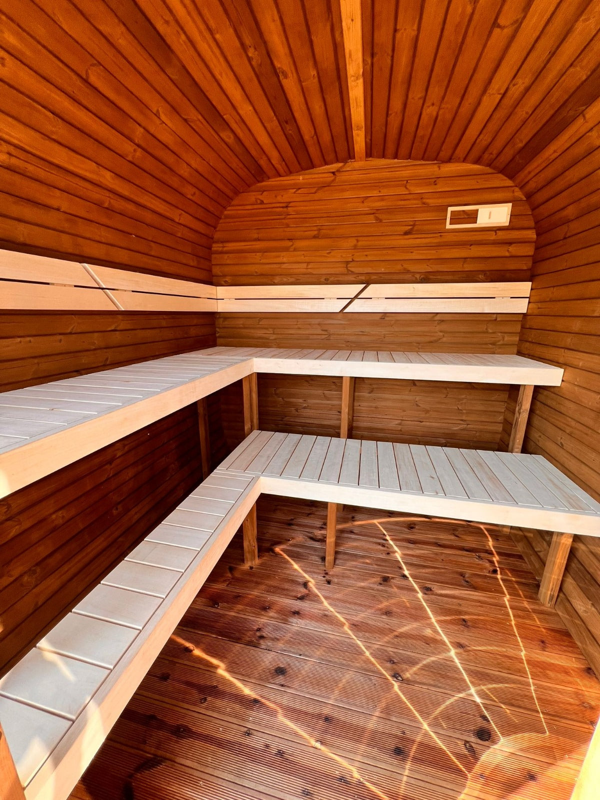 Cube-Sauna inkl. Holzofen